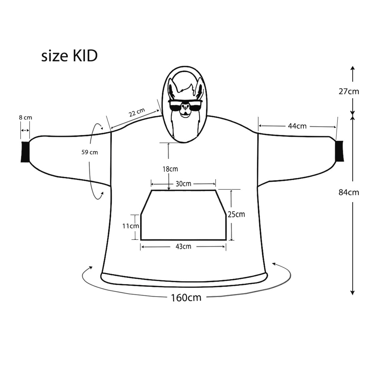 Nightmare - Personalized Nightmare Blanket Hoodie