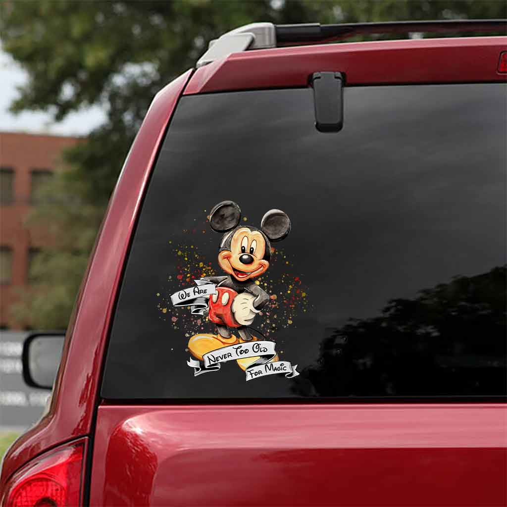 Never Too Old - Mouse Decal Full