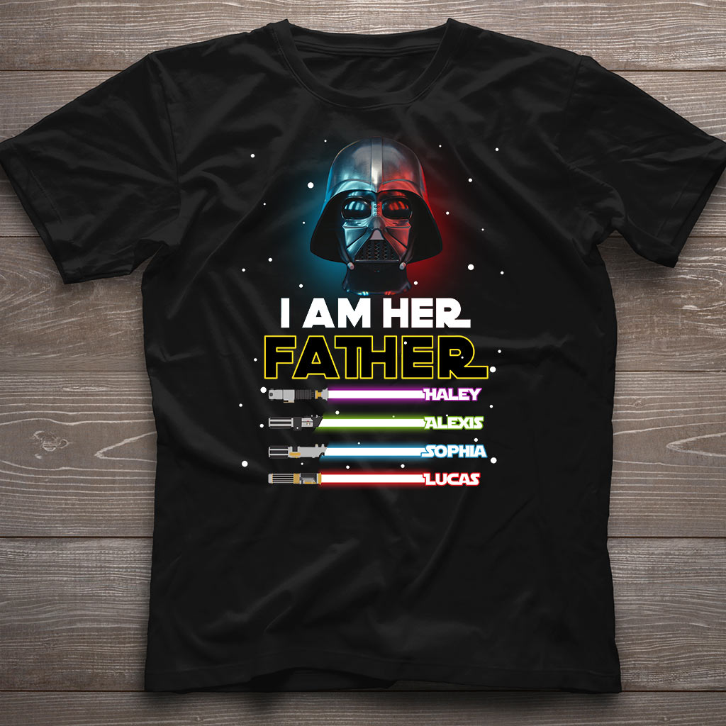 I Am Their Father - Personalized Gift for Father T-shirt and Hoodie