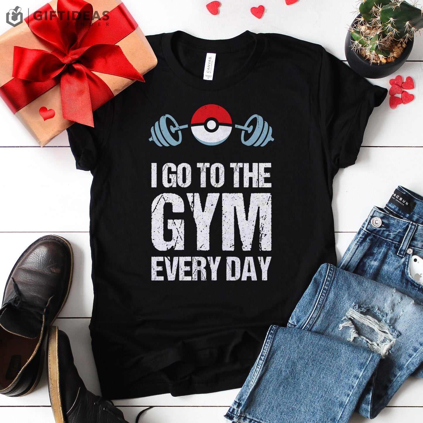 I Go To Gym Everyday Monster Trainer T-shirt and Hoodie 0523