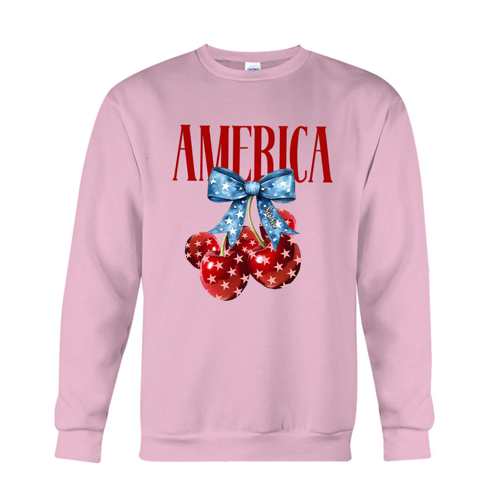 4th Of July - Personalized Mouse T-shirt And Hoodie
