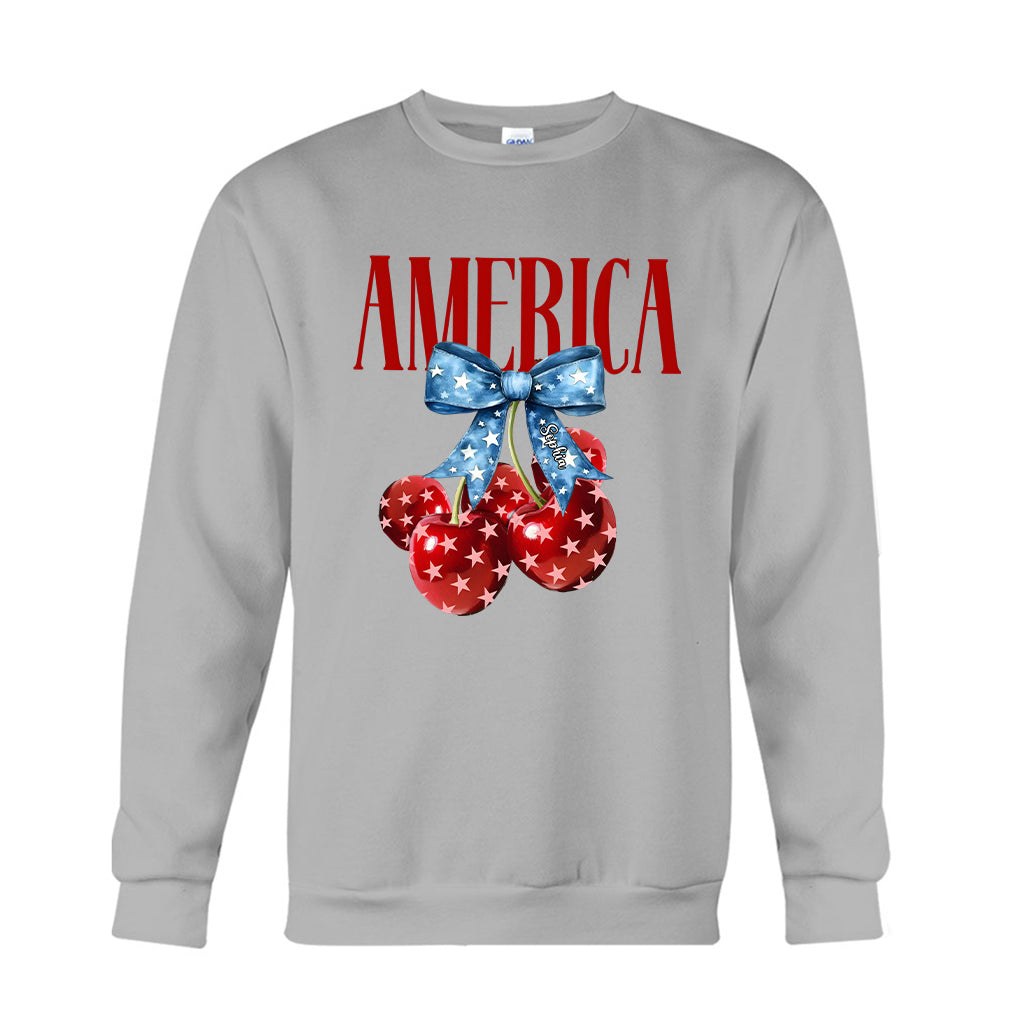 4th Of July - Personalized Mouse T-shirt And Hoodie