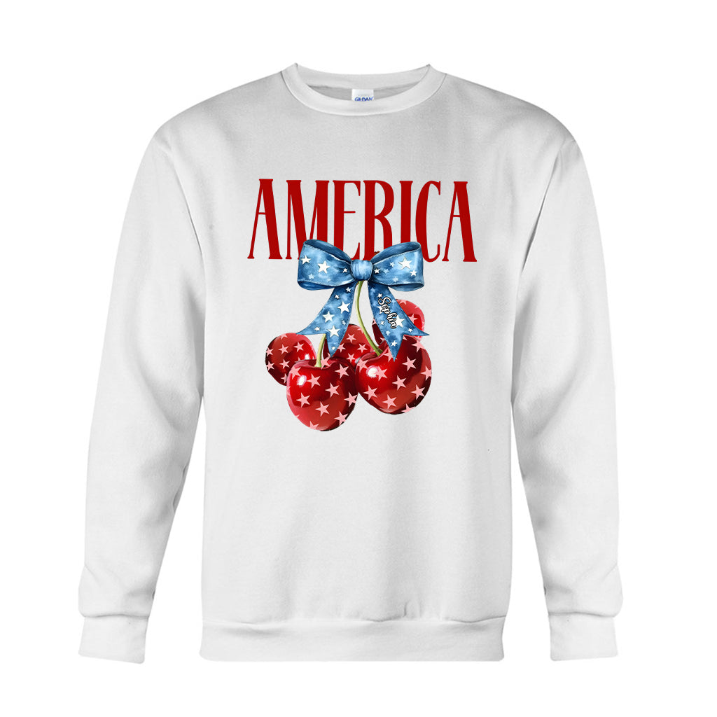 4th Of July - Personalized Mouse T-shirt And Hoodie