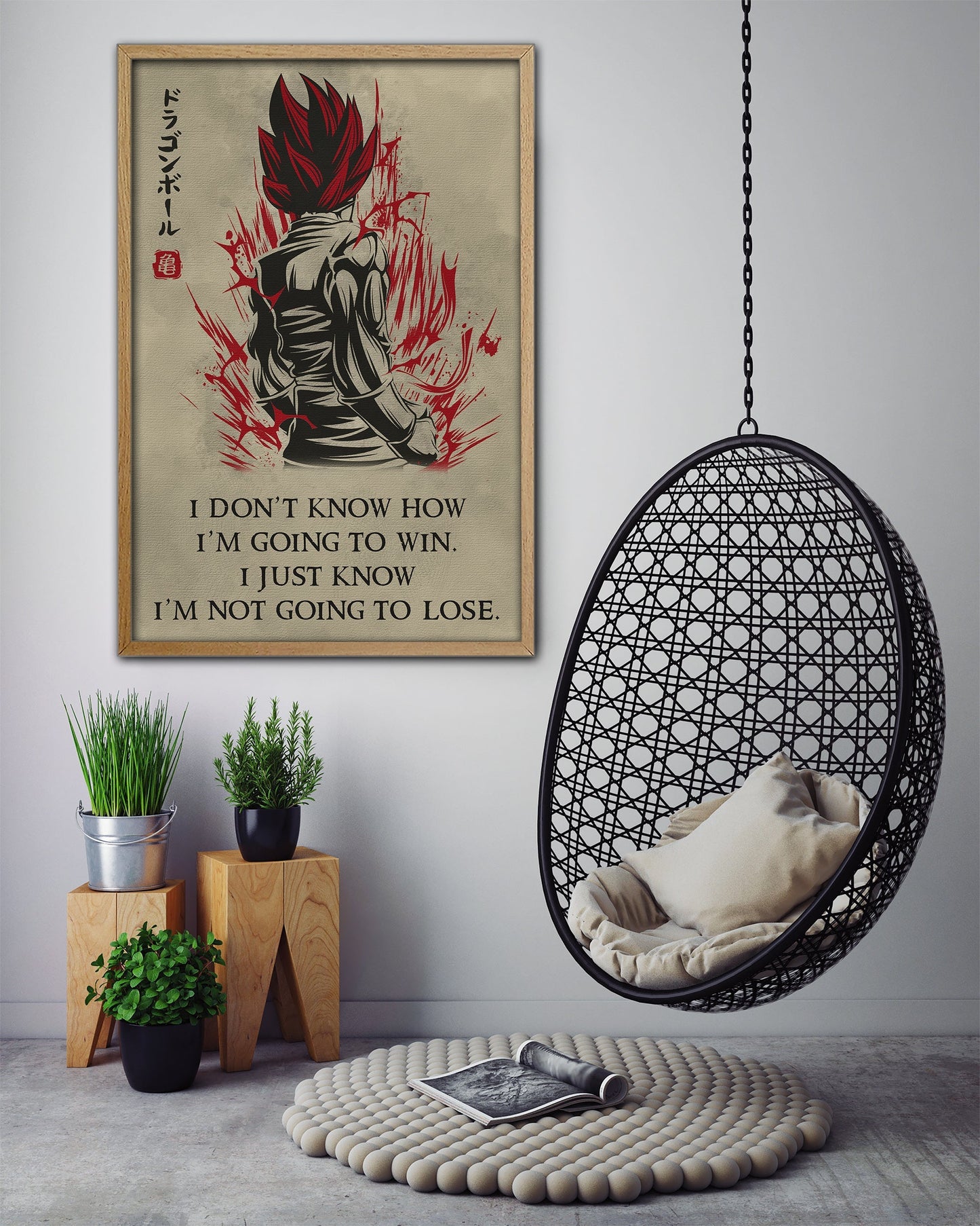 I'm Not Going To Lose Seven Balls Canvas and Poster 0823