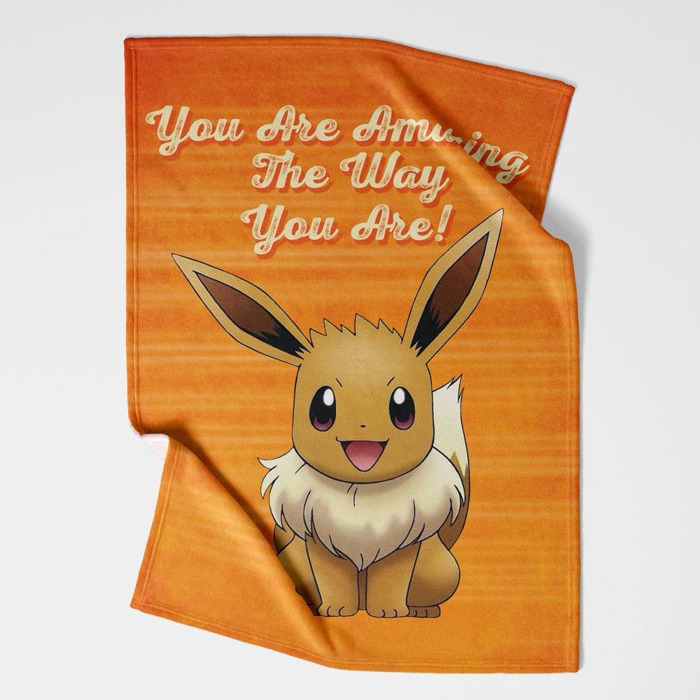 You Are Amazing The Way You Are Monster Trainer Blanket 0823