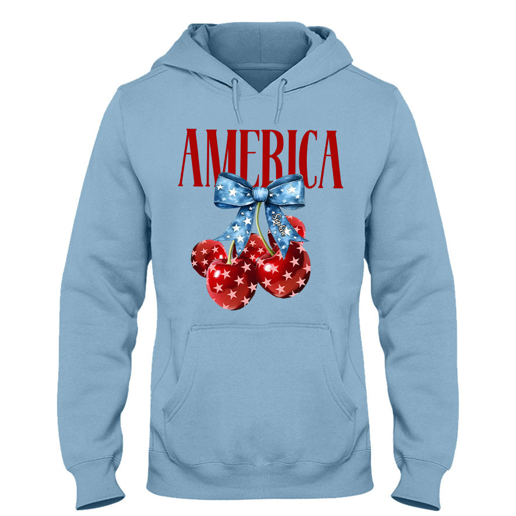 4th Of July - Personalized Mouse T-shirt And Hoodie