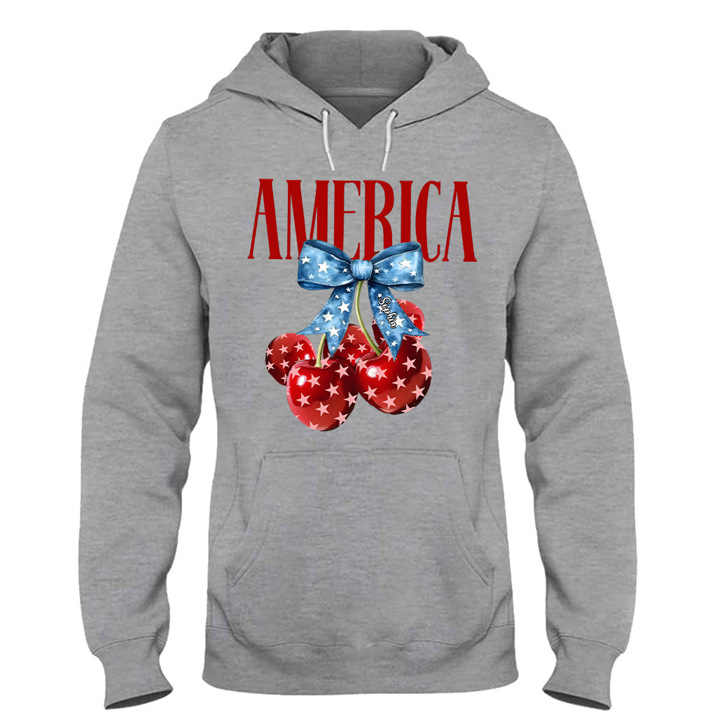 4th Of July - Personalized Mouse T-shirt And Hoodie