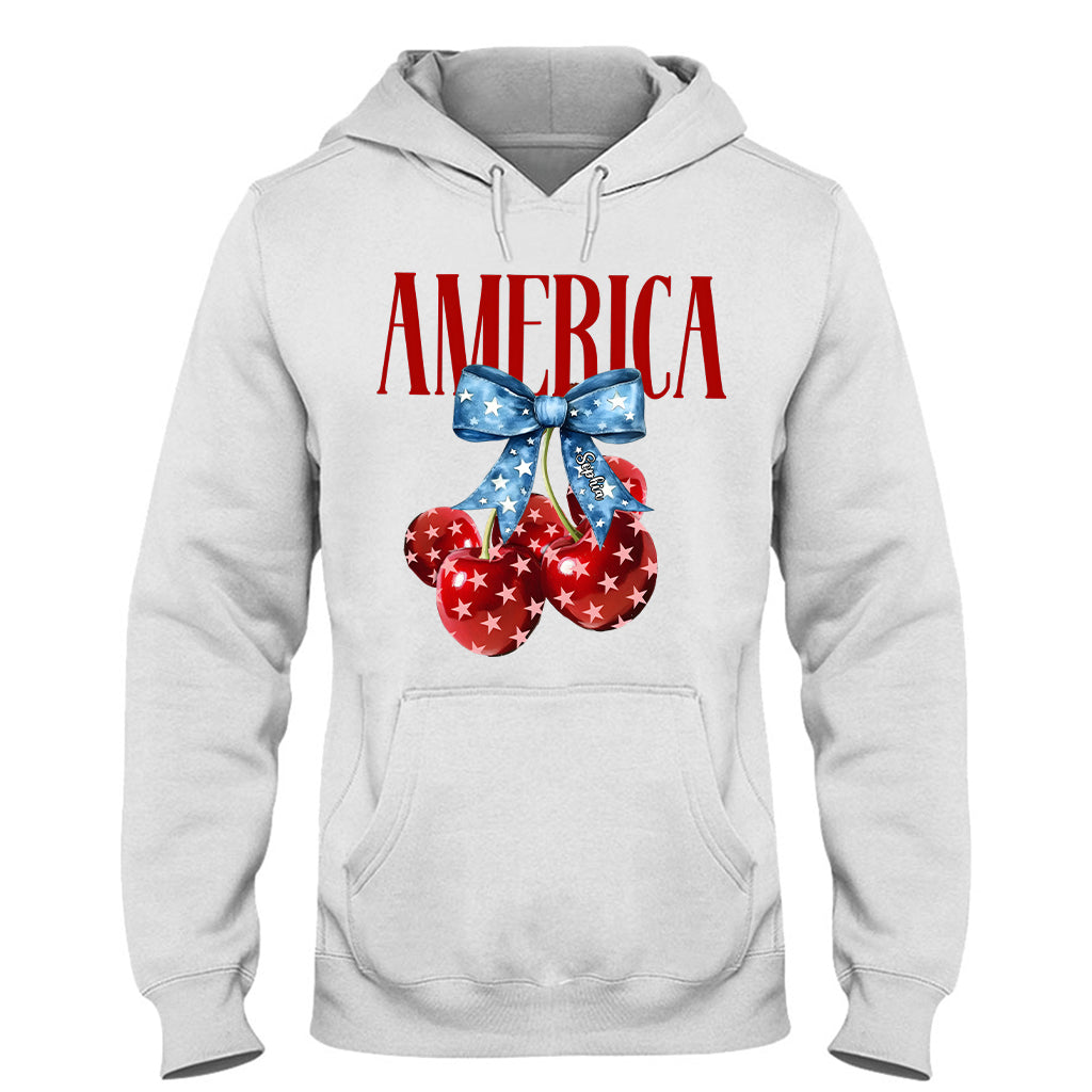 4th Of July - Personalized Mouse T-shirt And Hoodie