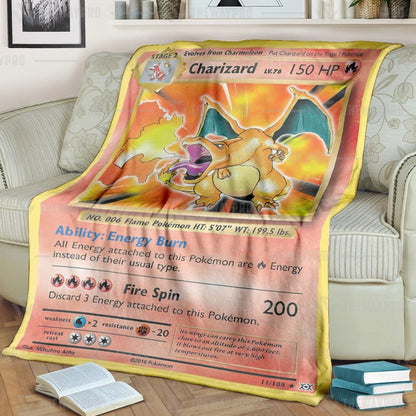 Dragon Card Monster Trainer Blanket 0523