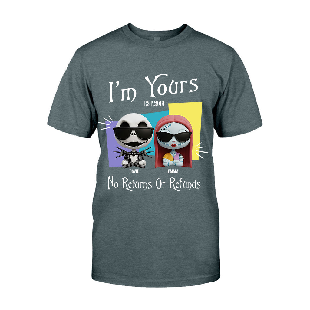 I'm Yours No Returns Or Refunds - Personalized Nightmare T-shirt And Hoodie