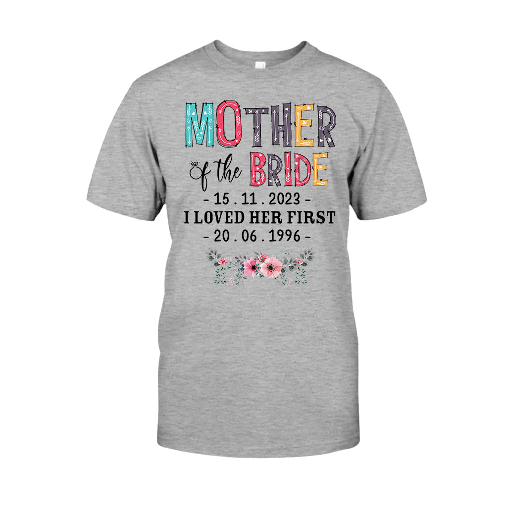 Mother Of The Bride - Personalized Mother's Day Mother T-shirt and Hoodie