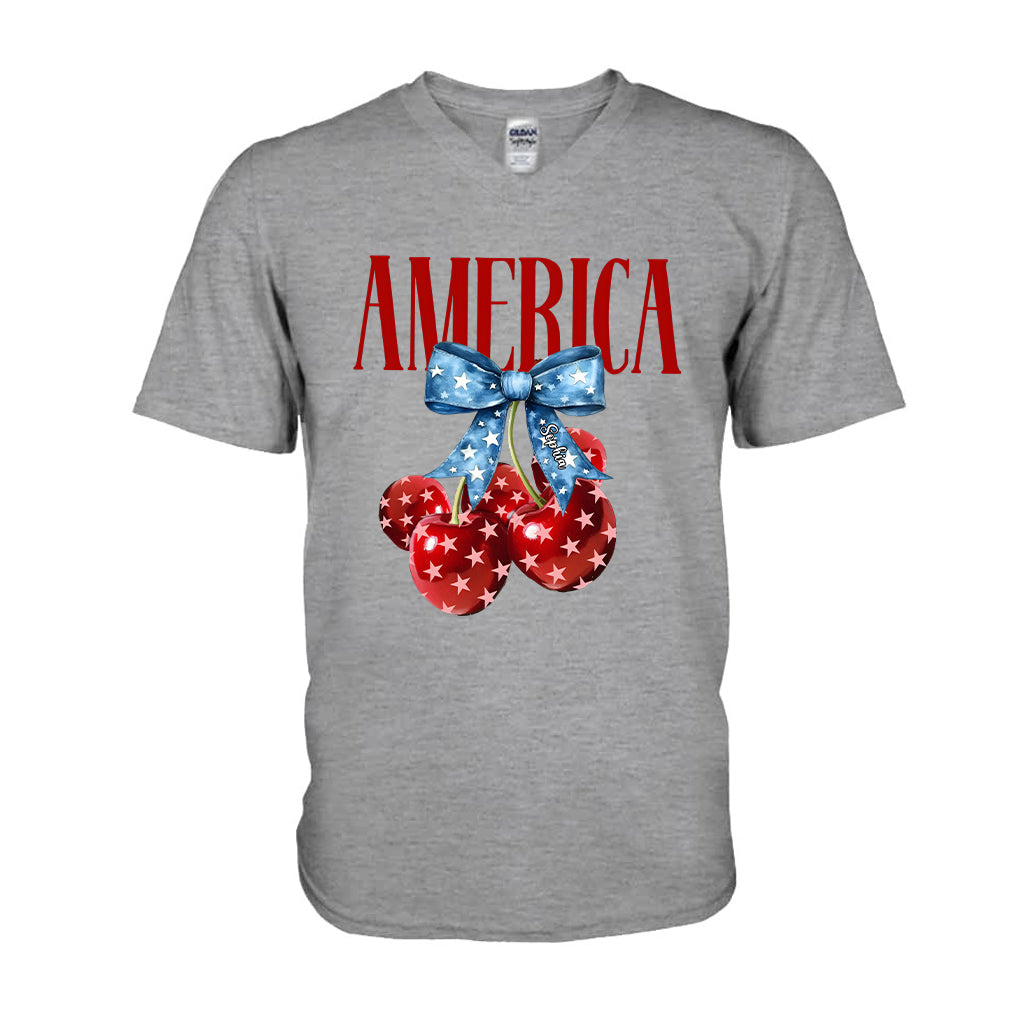 4th Of July - Personalized Mouse T-shirt And Hoodie