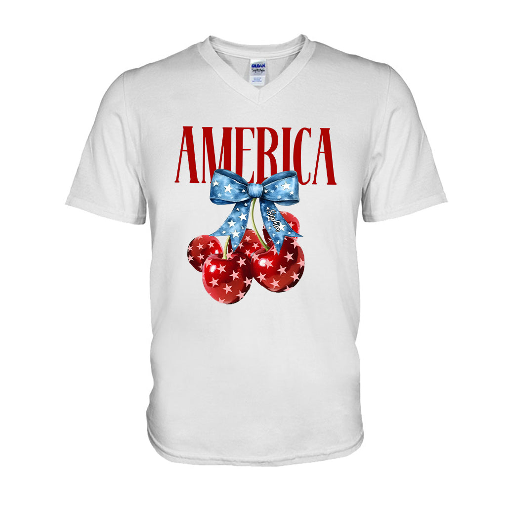 4th Of July - Personalized Mouse T-shirt And Hoodie