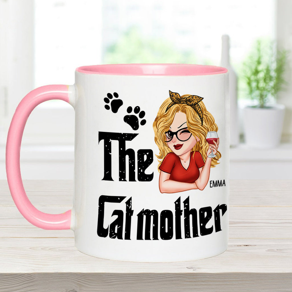 The Cat/Dog Mother - Personalized Mother Accent Mug