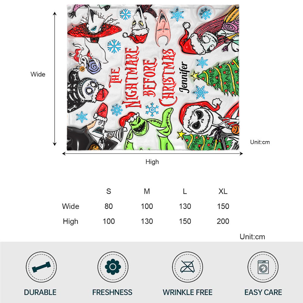The Night Before Christmas - Personalized Nightmare Blanket