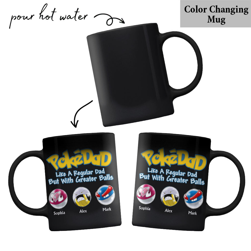 Pokedad - Personalized Monster Trainer Mug