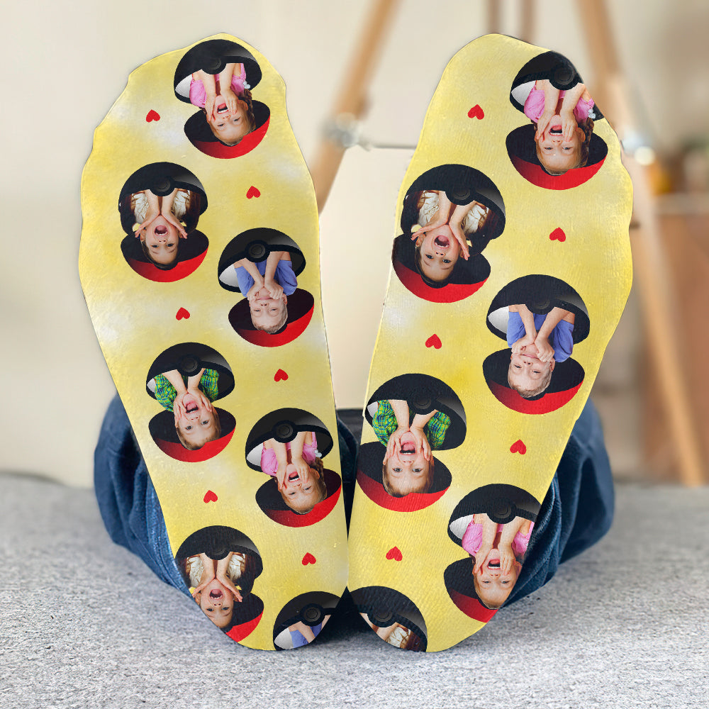 We Choose You - Personalized Monster Trainer Socks