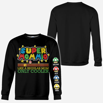 Super Mommio - Personalized Super Plumber All Over Shirt