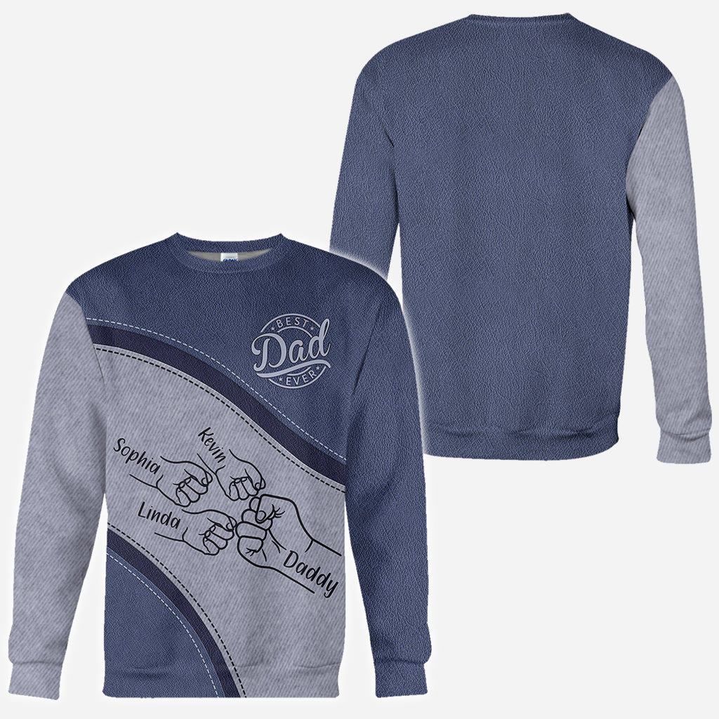 Best Dad Ever - Personalized Gift For Father All Over Shirt