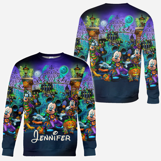 Welcome Foolish Mortals - Personalized Mouse All Over Shirt