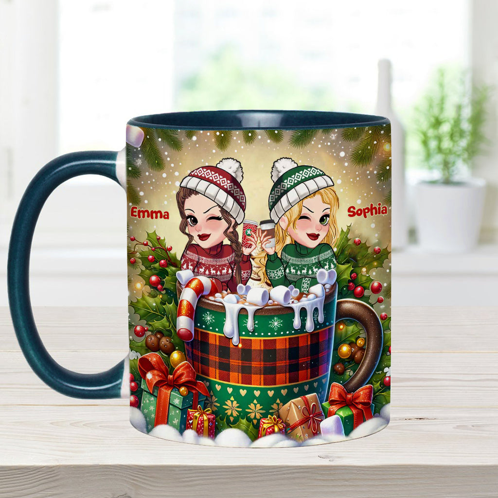 Badass Bitches - Personalized Bestie Accent Mug