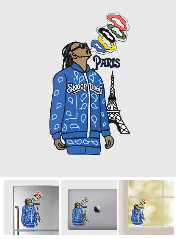 Snoop Paris 2024 - Snoop Dogg Decal Full 0824