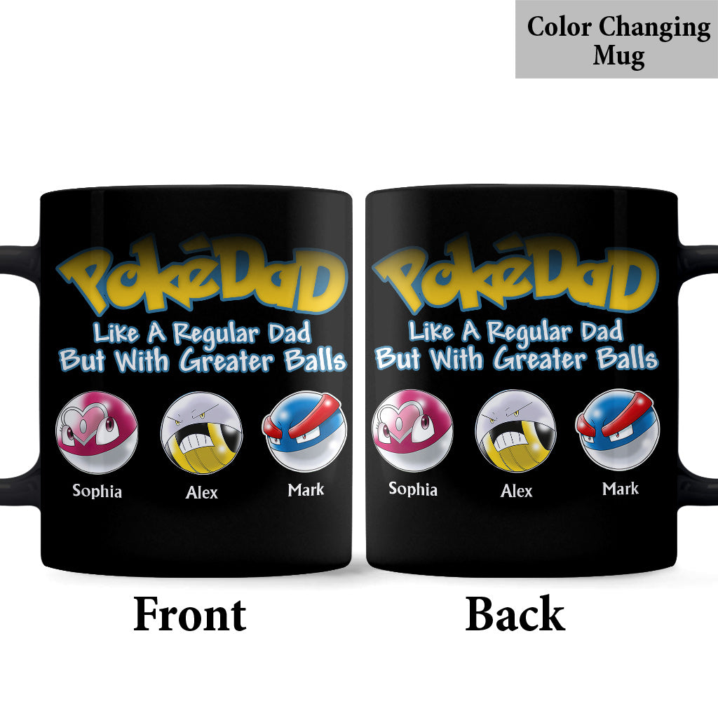 Pokedad - Personalized Monster Trainer Mug