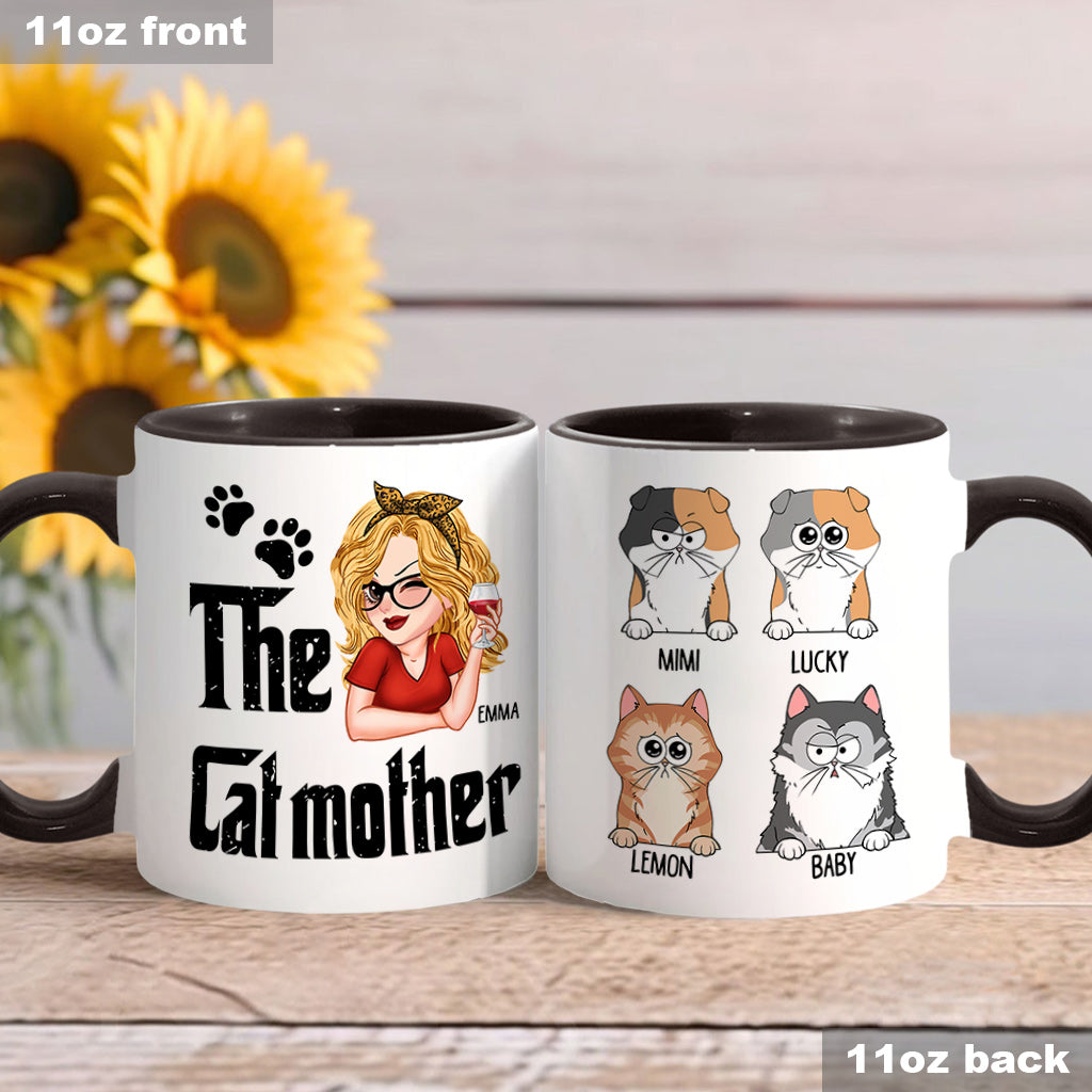 The Cat/Dog Mother - Personalized Mother Accent Mug