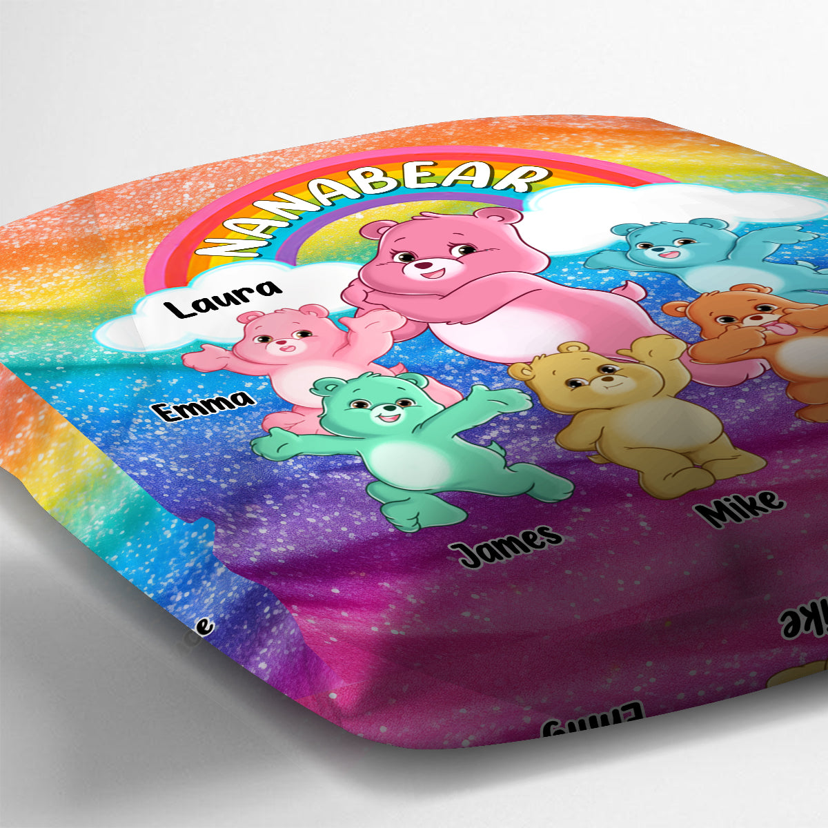 Grandmabear/Nanabear/Mamabear - Personalized Grandma Throw Pillow