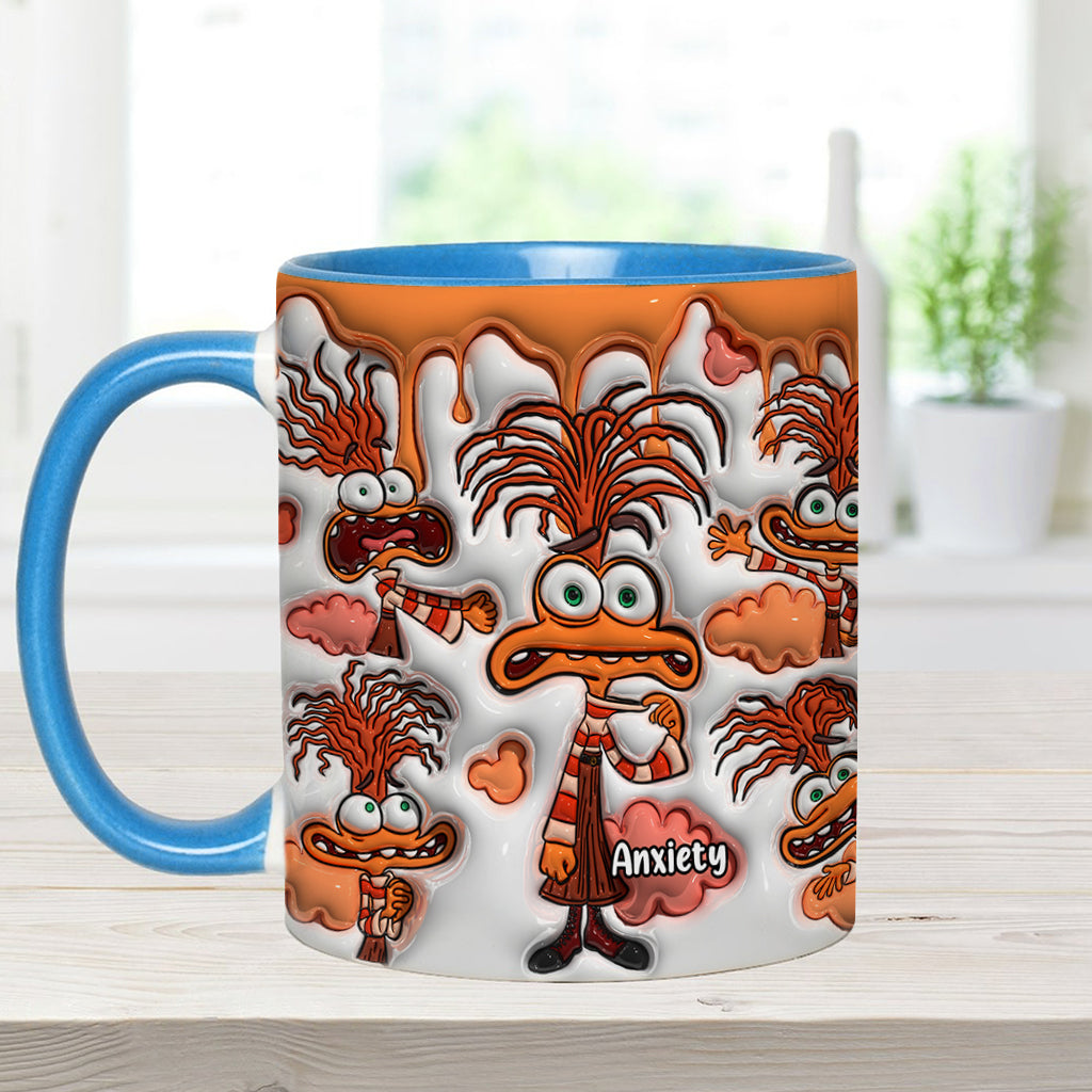 It's Ok To Feel All The Feels - Personalized Accent Mug