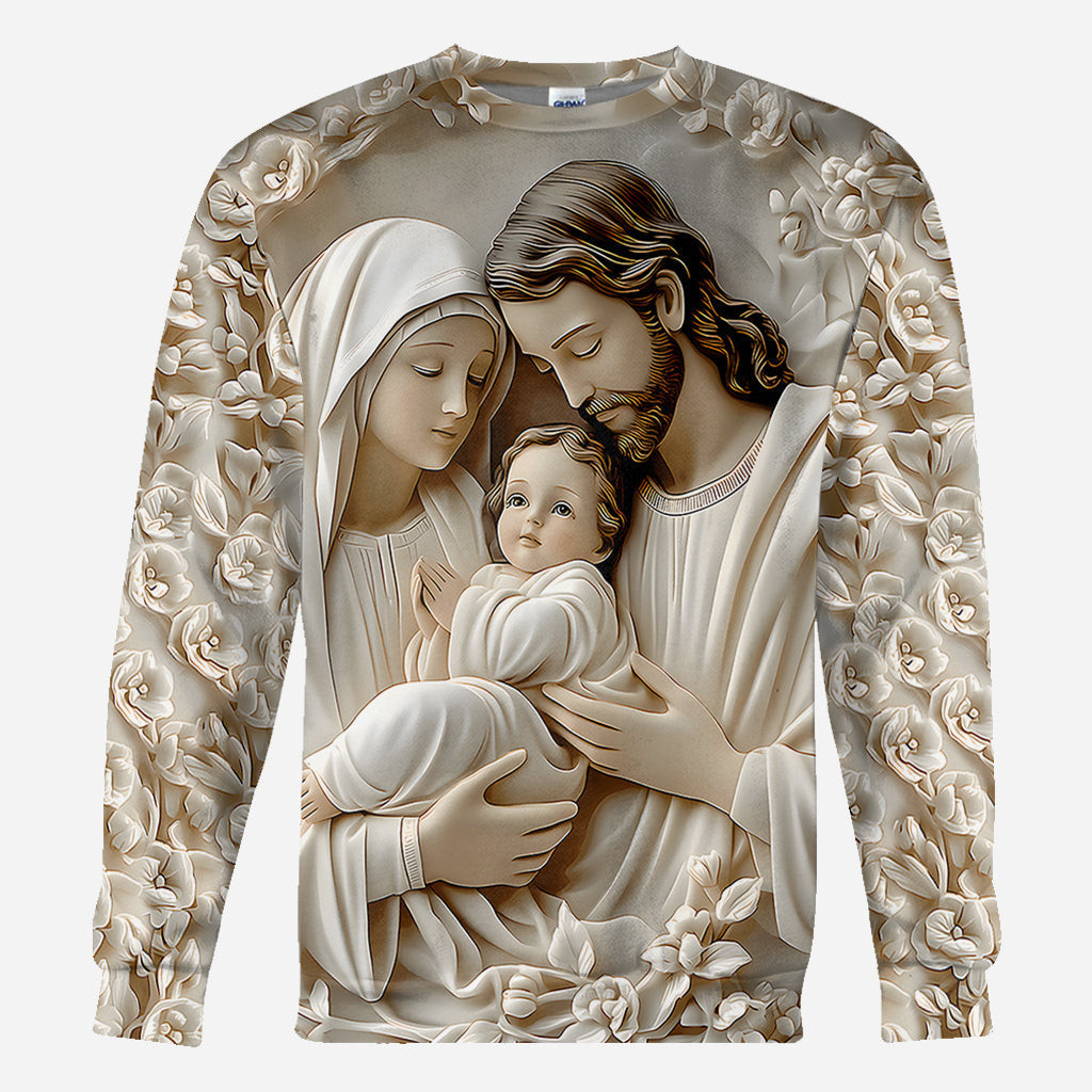 The Holy Family - Christian All Over Shirt