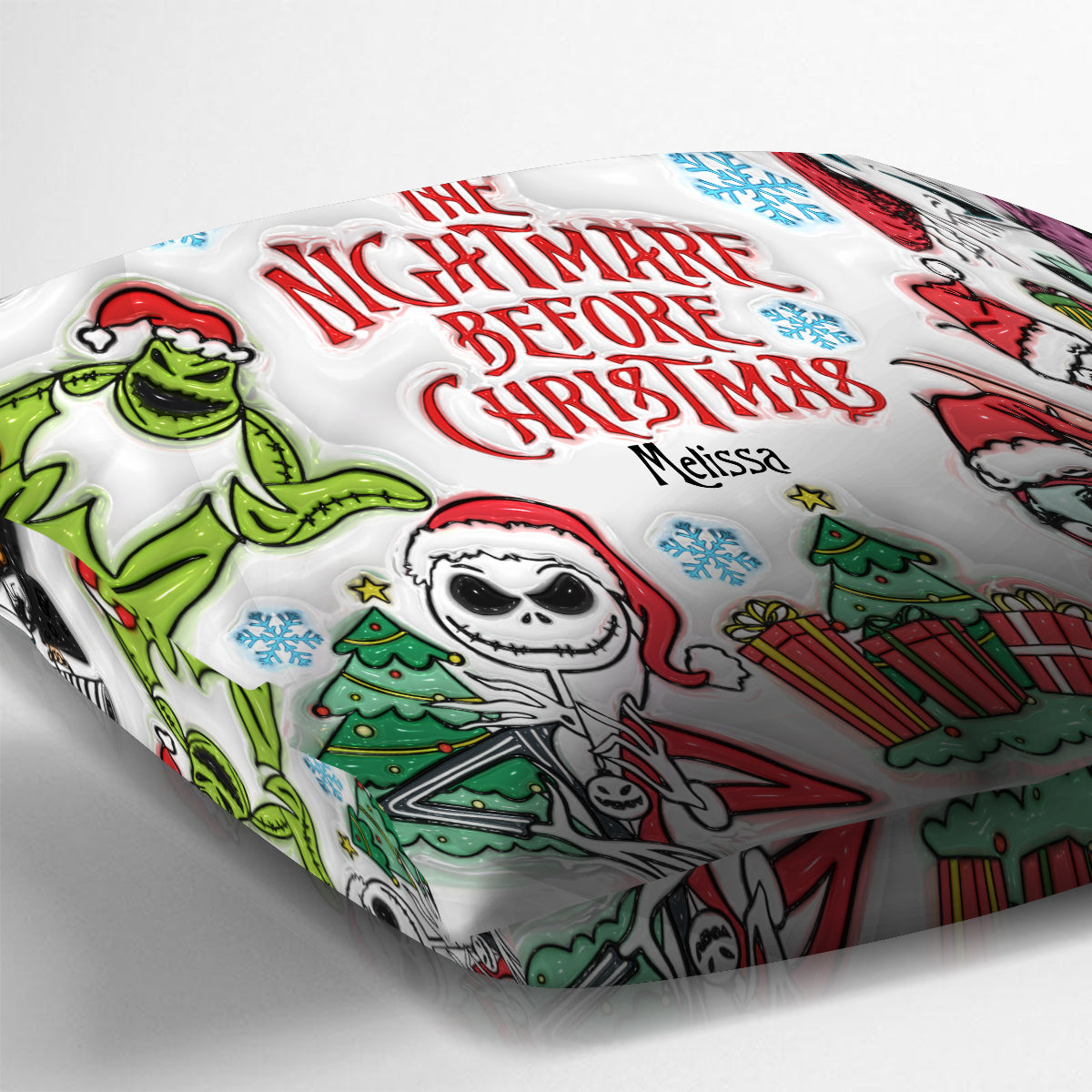 The Nightmare Before Christmas - Personalized Nightmare Throw Pillow