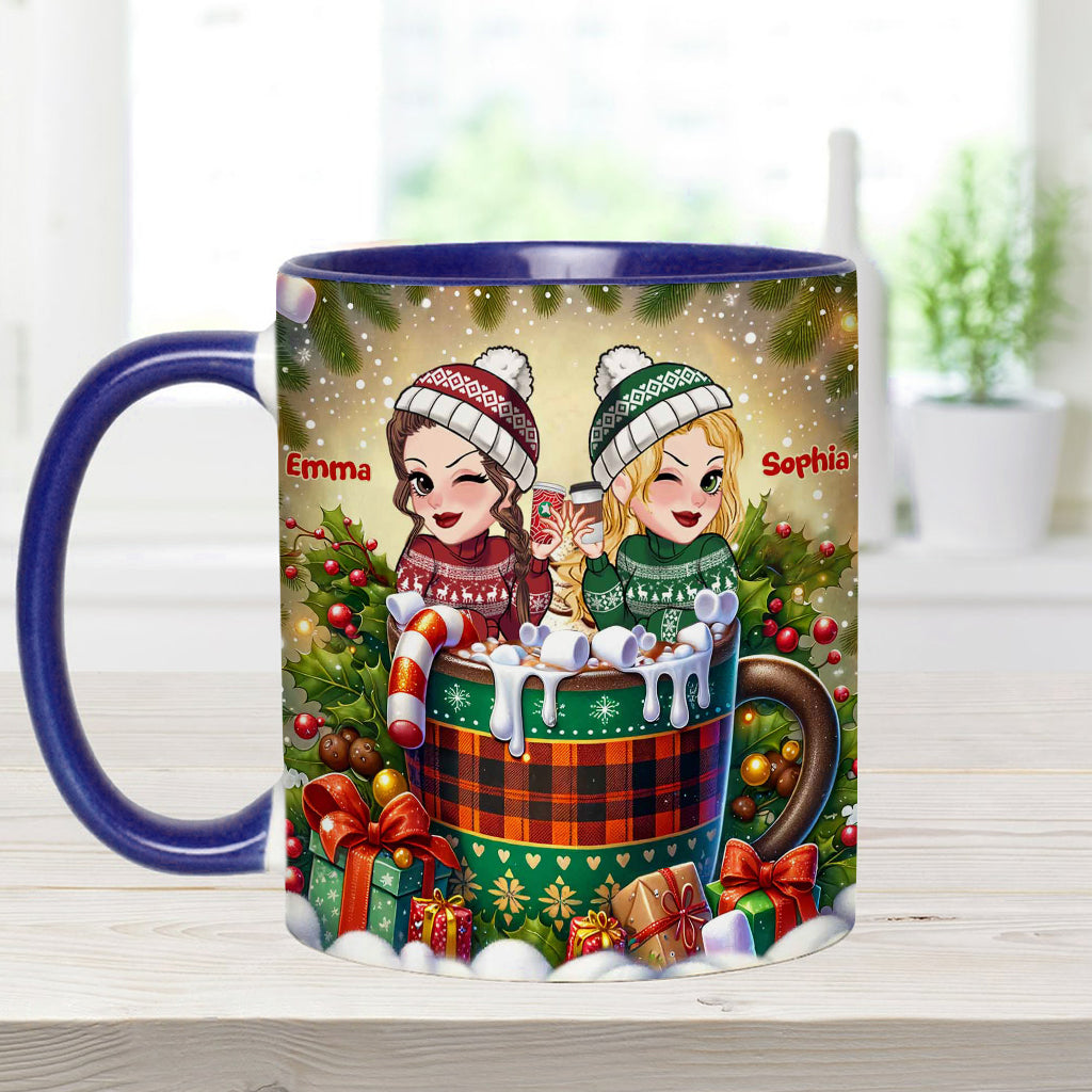 Badass Bitches - Personalized Bestie Accent Mug