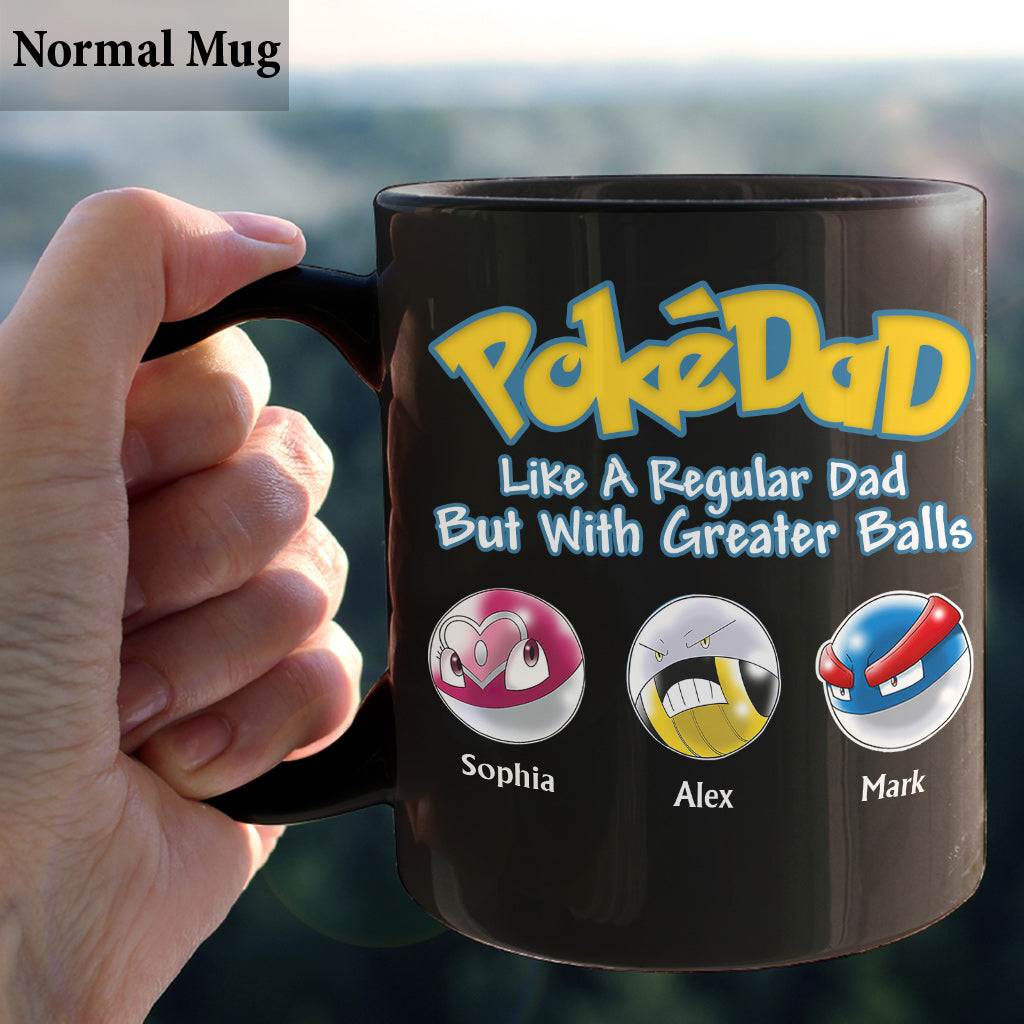 Pokedad - Personalized Monster Trainer Mug