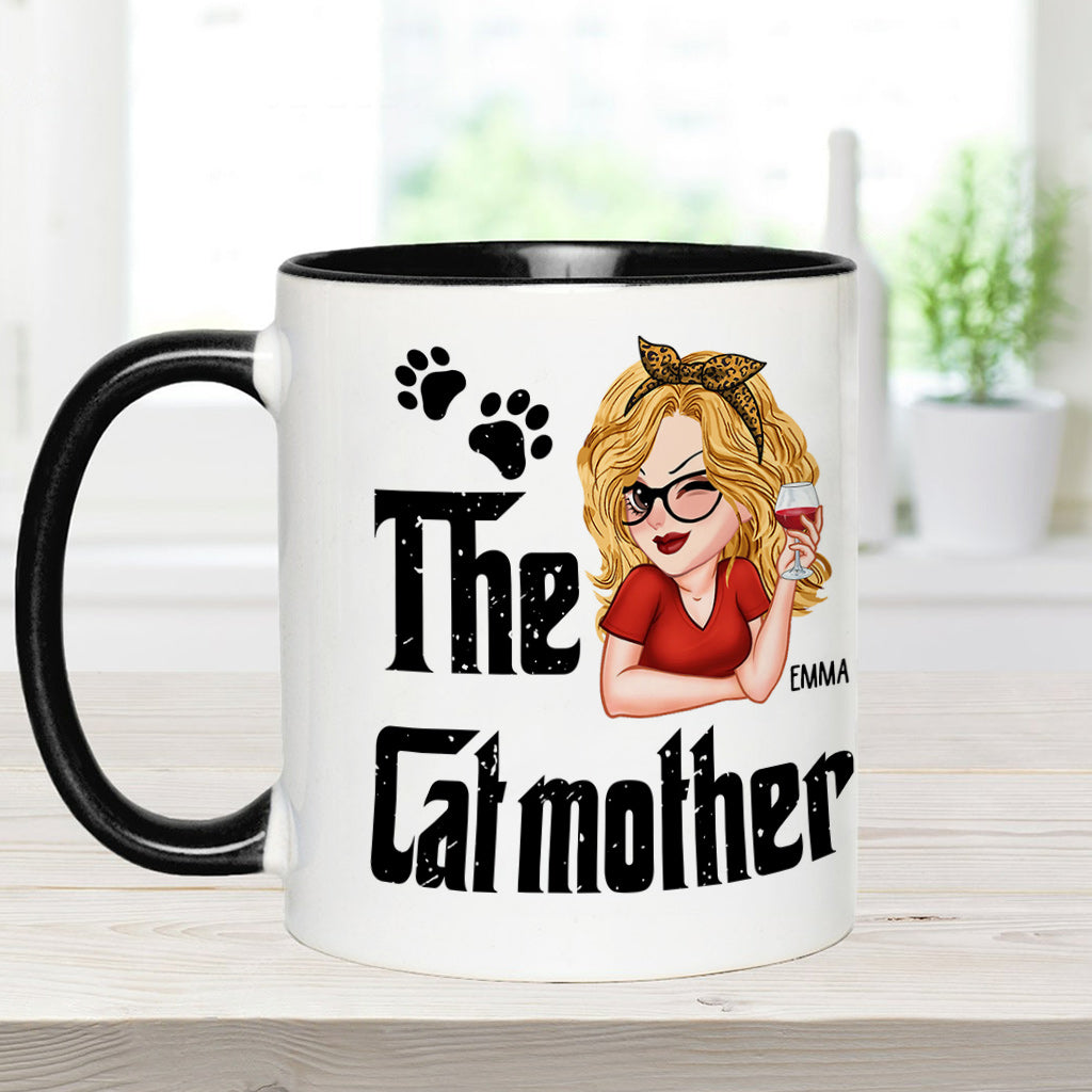 The Cat/Dog Mother - Personalized Mother Accent Mug