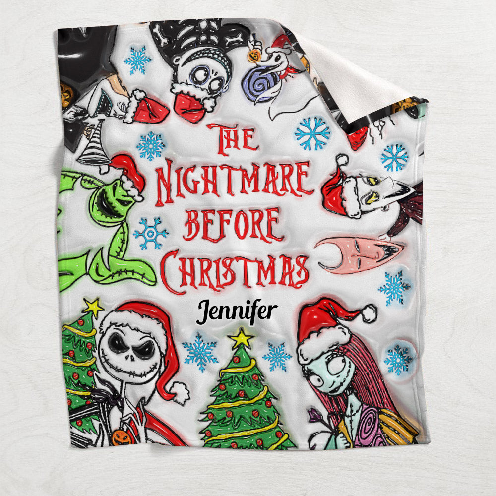 The Night Before Christmas - Personalized Nightmare Blanket