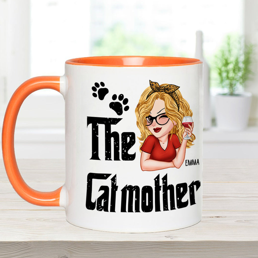 The Cat/Dog Mother - Personalized Mother Accent Mug