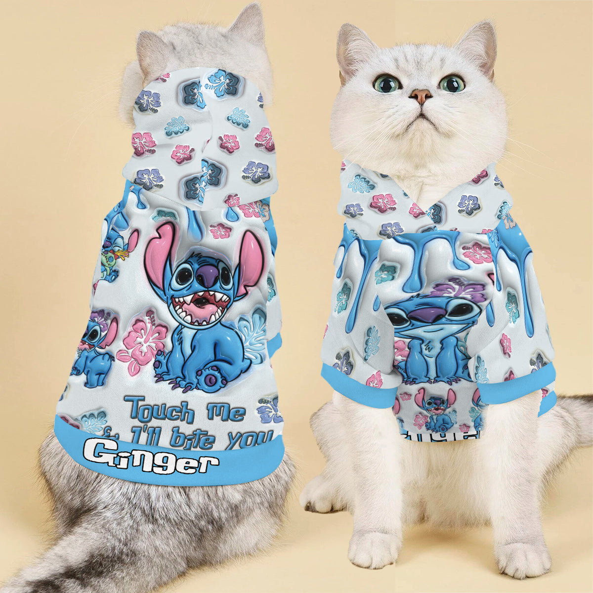 Ohana Means Family - Personalized Ohana Pet Hoodie