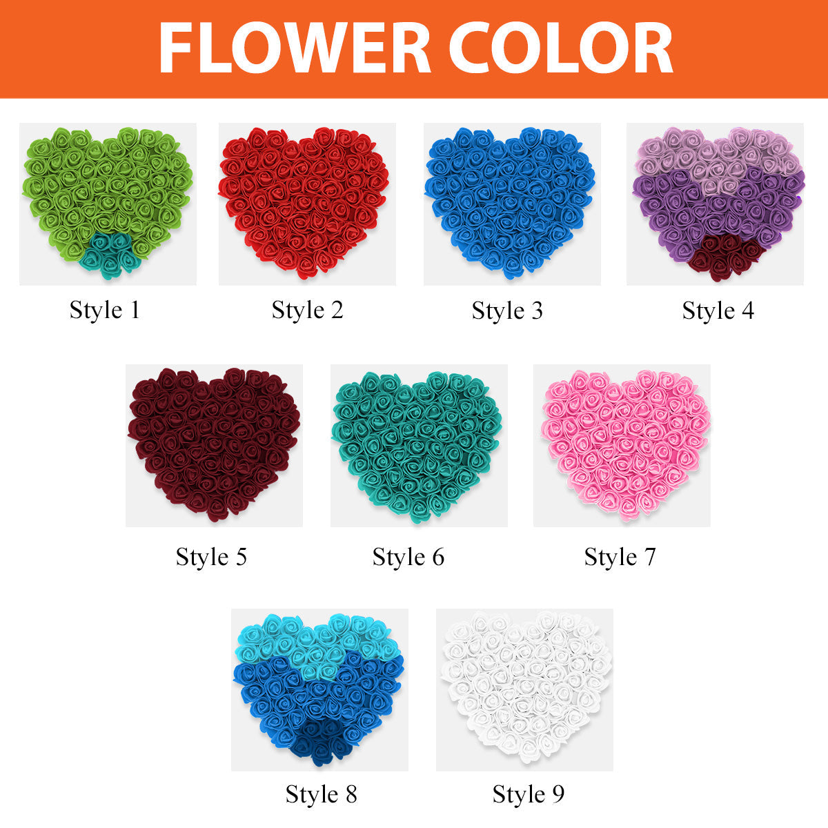 Mom We Love You - Personalized Mother Flower Shadow Box