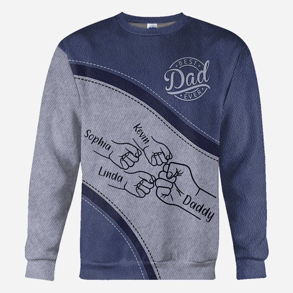 Best Dad Ever - Personalized Gift For Father All Over Shirt