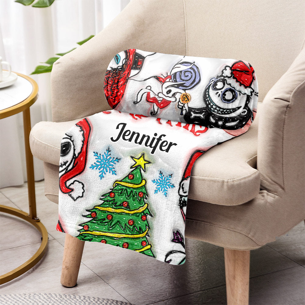 The Night Before Christmas - Personalized Nightmare Blanket