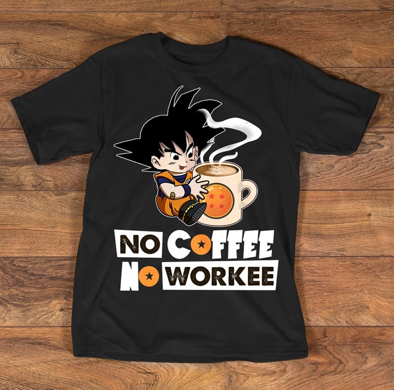 No Coffee No Workee Seven Balls T-shirt and Hoodie 0823