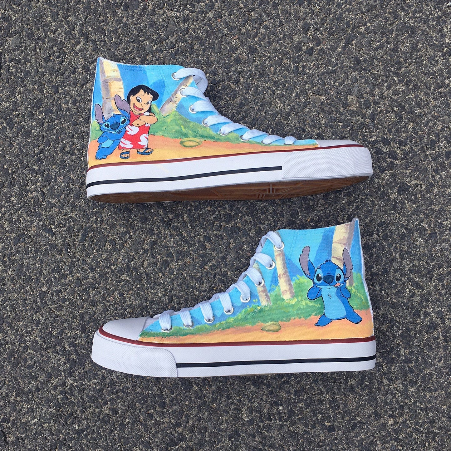 Summer Vibes Ohana High top shoes 0523