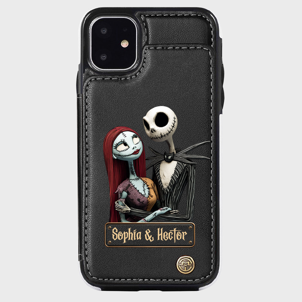 Nightmare Couple - Personalized Nightmare Wallet Phone Case