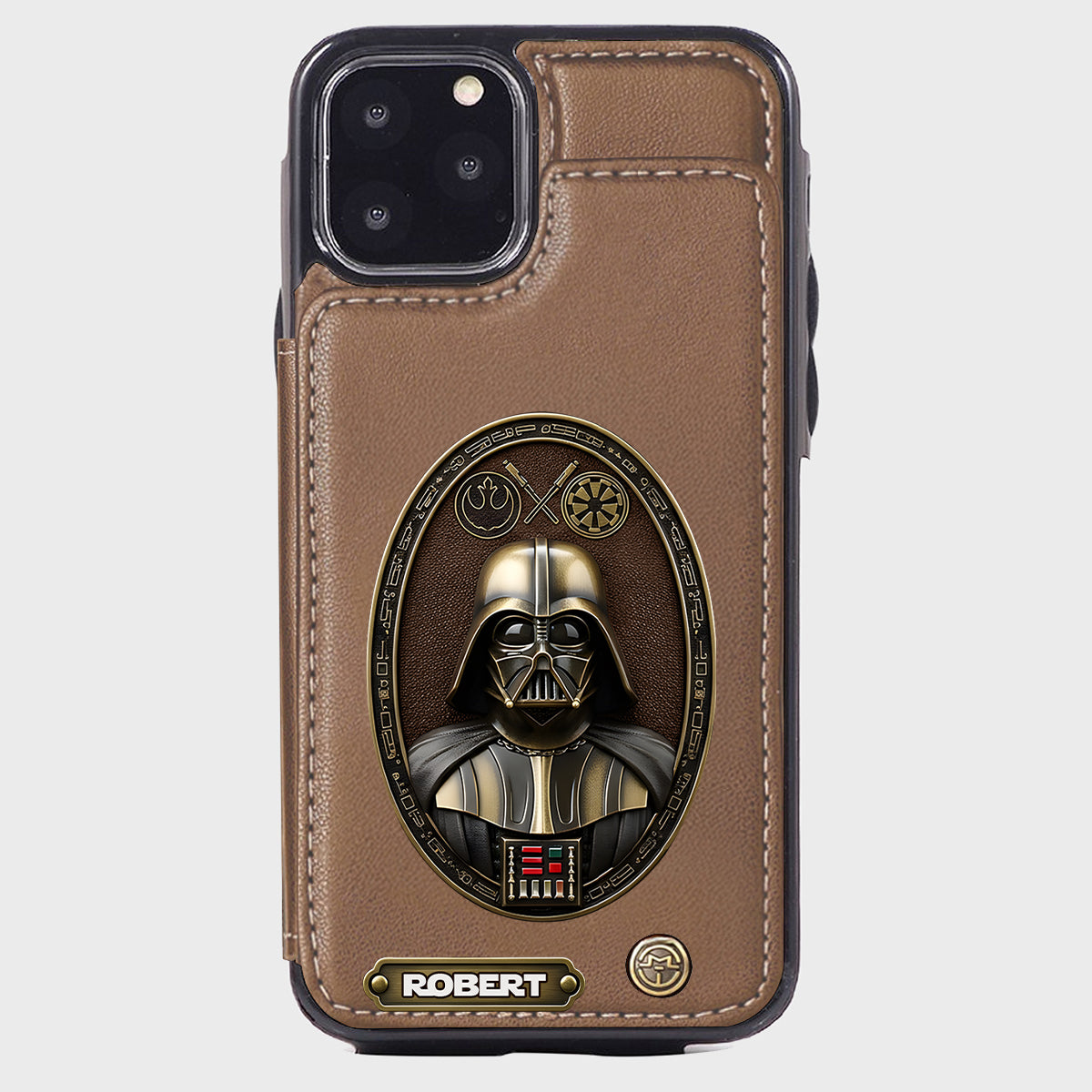 The Force - Personalized The Force Wallet Phone Case