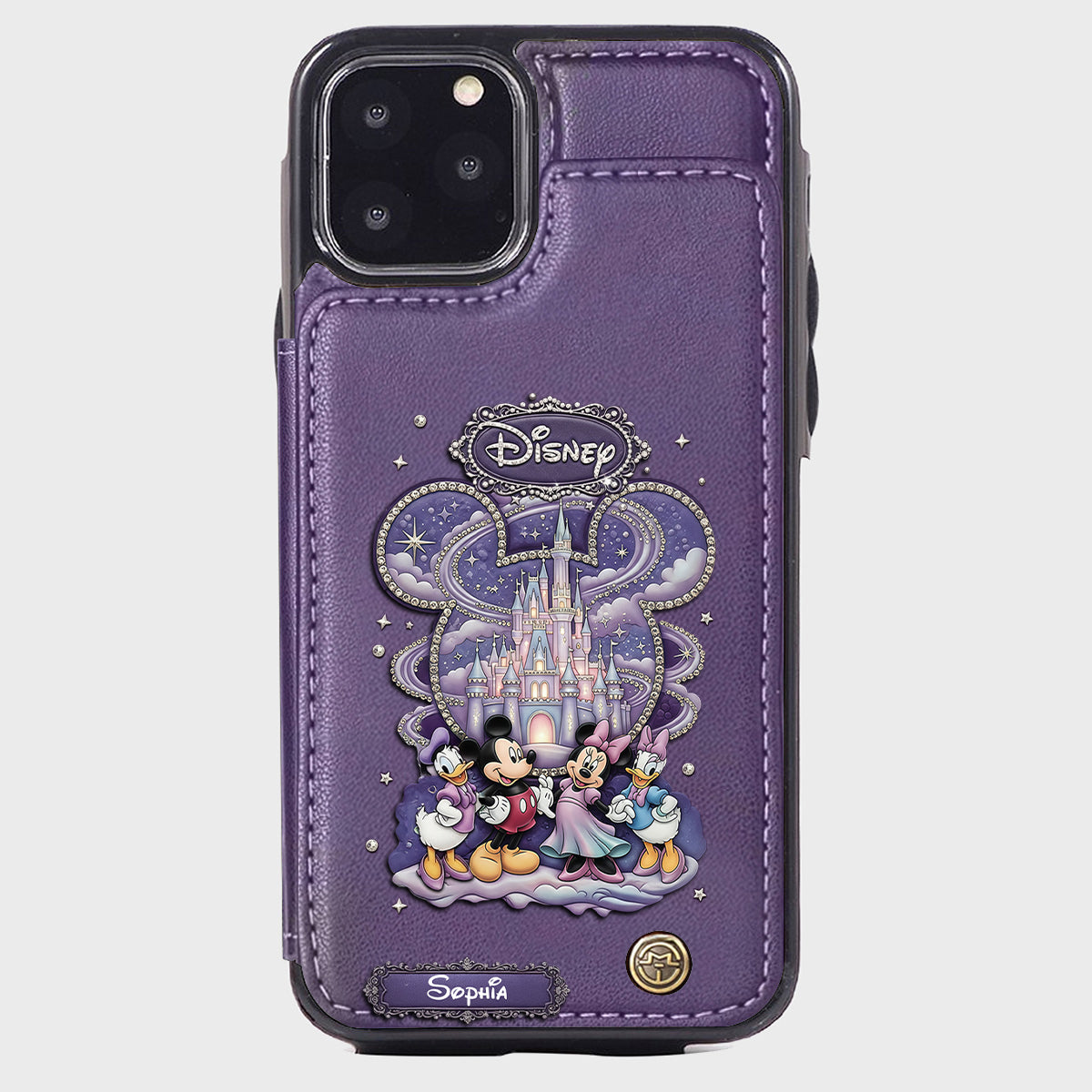 Magical World - Personalized Mouse Wallet Phone Case