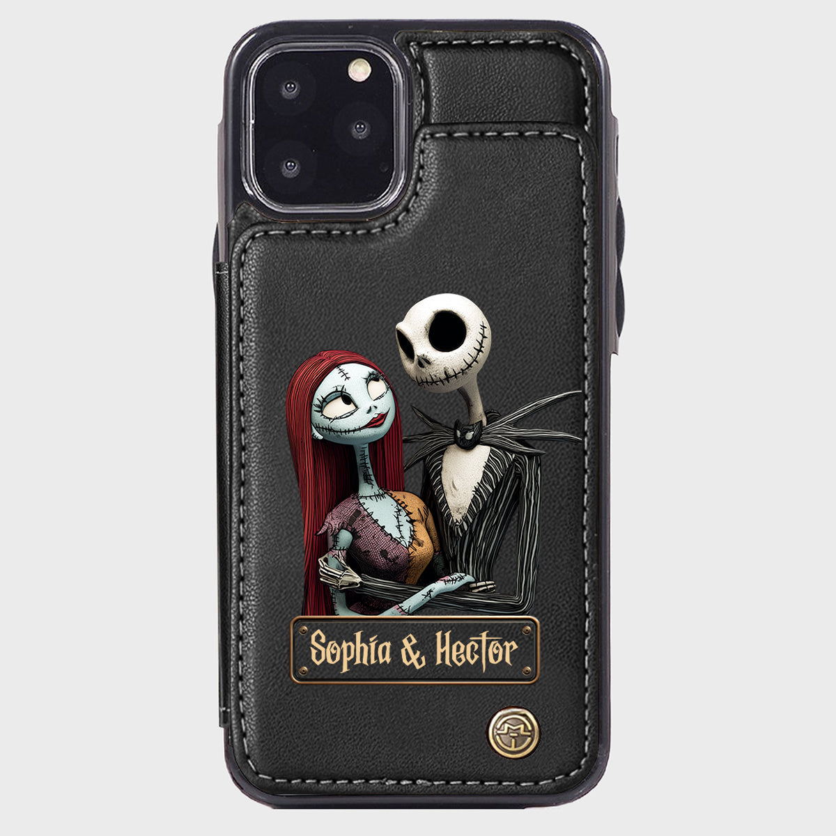 Nightmare Couple - Personalized Nightmare Wallet Phone Case