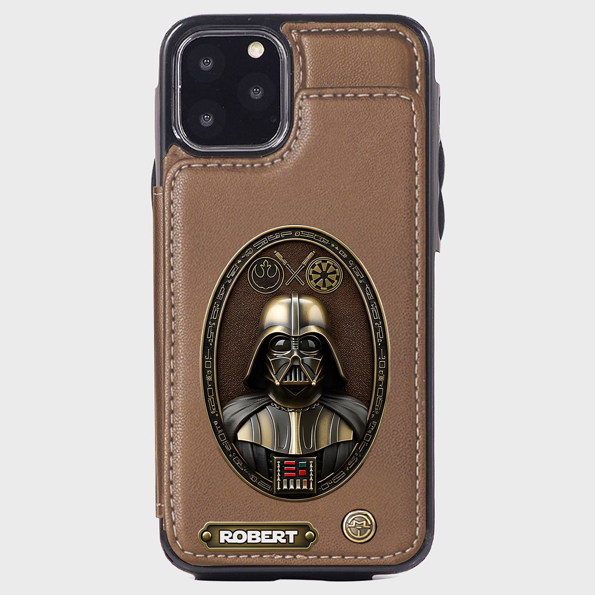 The Force - Personalized The Force Wallet Phone Case