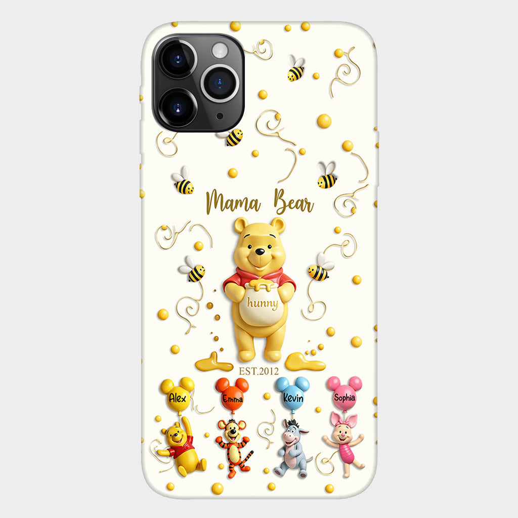 Mama Bear - Personalized Mouse Full Print Phone Case