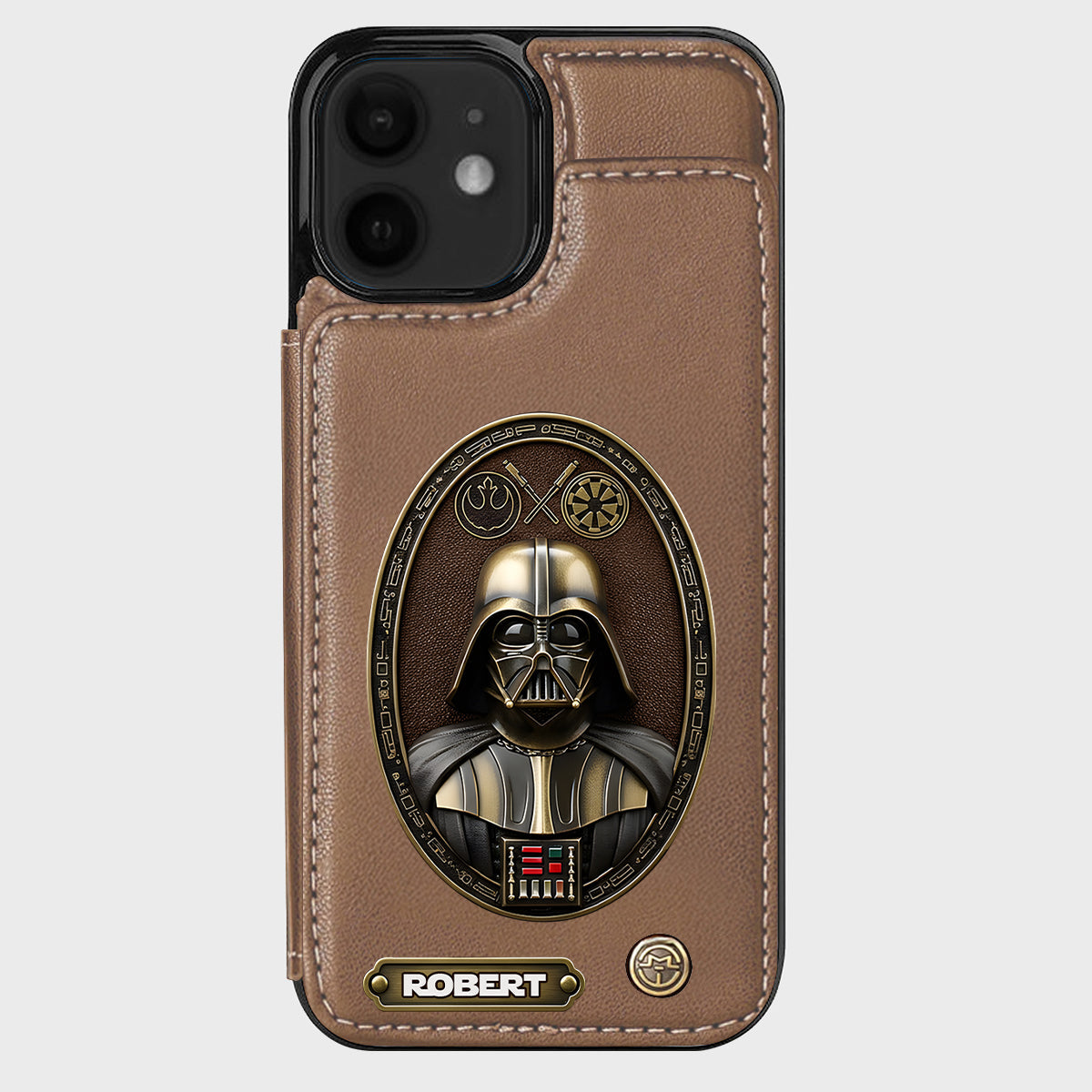 The Force - Personalized The Force Wallet Phone Case
